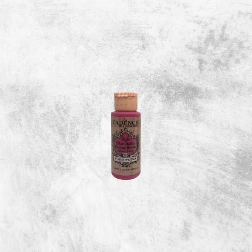 Cadence Style Mat Kumaş Boyası 59ML F612 FUŞYA
