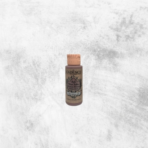 Cadence Style Mat Kumaş Boyası 59ML F614 KÜLLÜ GÜL