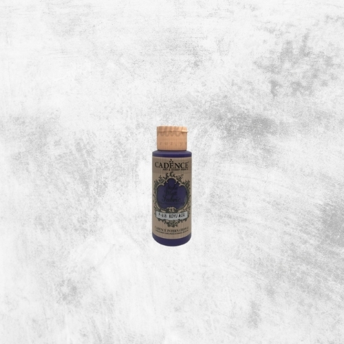 Cadence Style Mat Kumaş Boyası 59ML F616 KOYU MOR